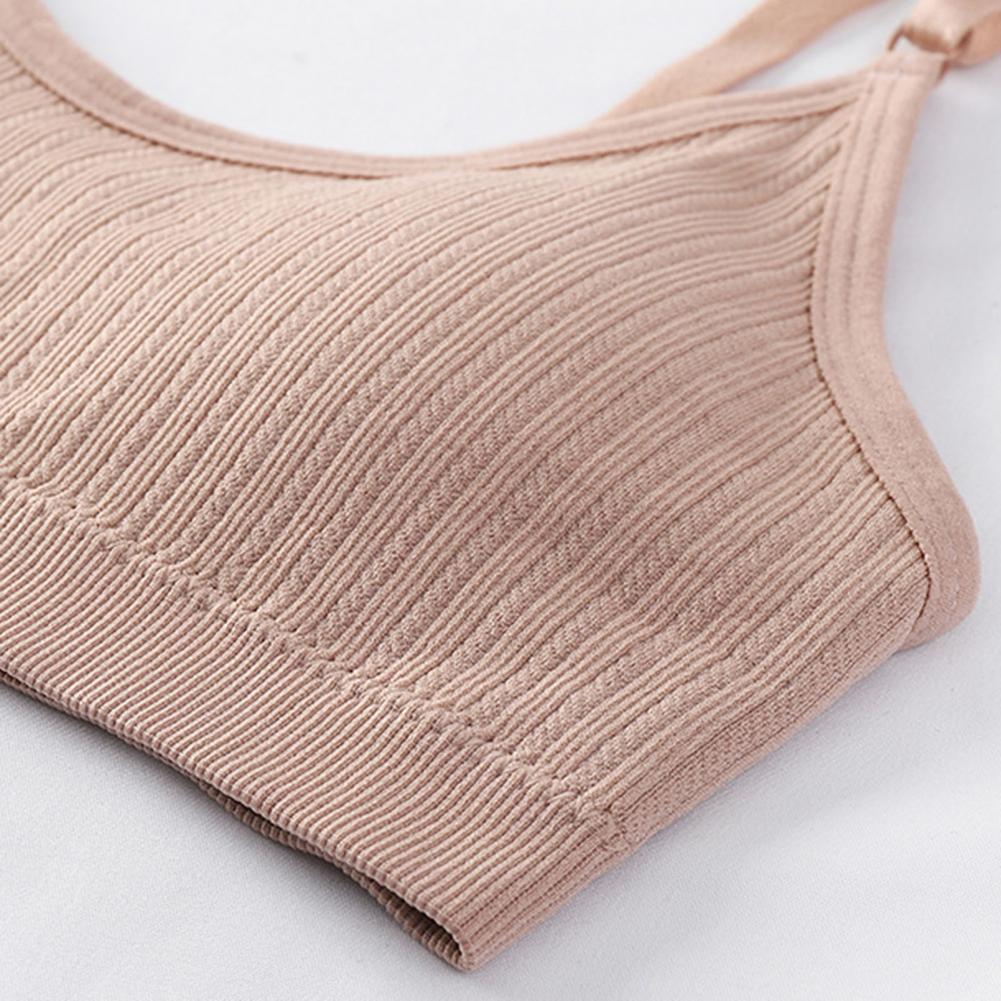 Damski miękki sportowy biuston – Seamless Ribbed Workout Tank Top recenzja i cena