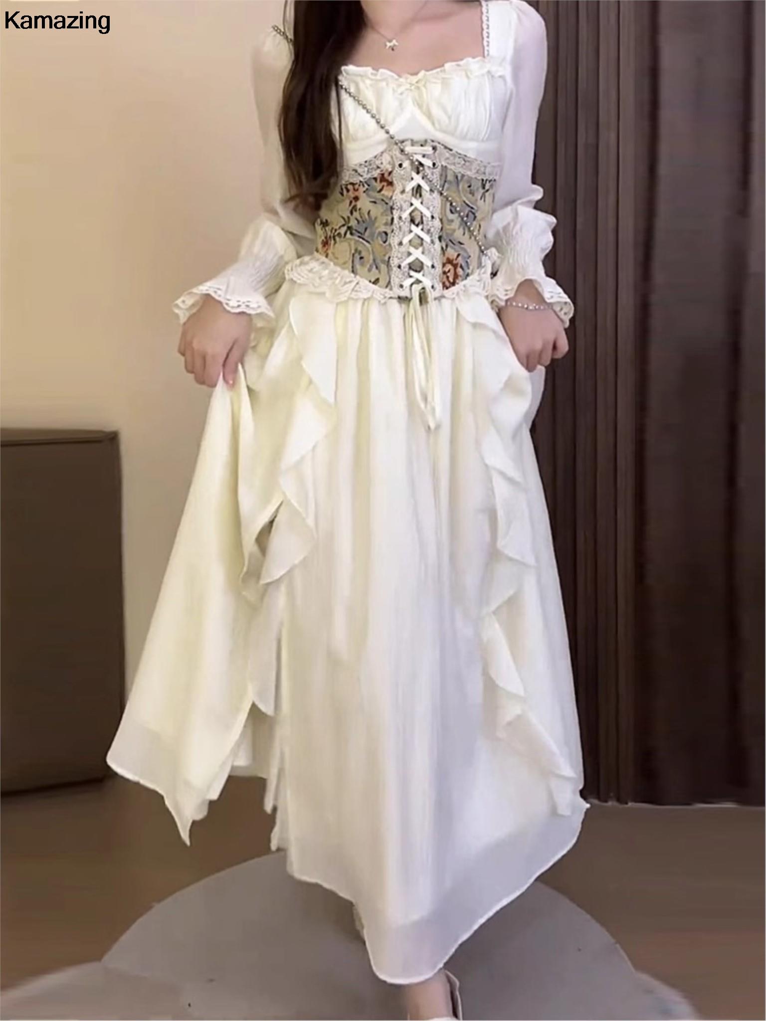 Vintage French Corset Midi Dre – French Vintage Floral Midi Dress recenzja i cena