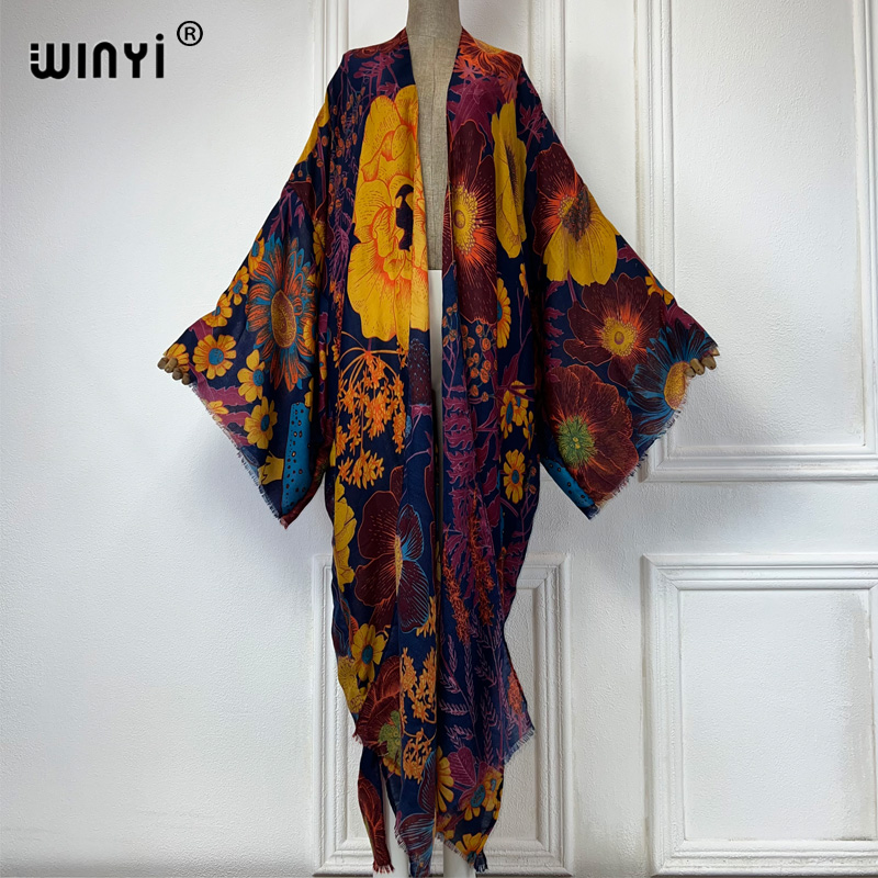 WINYI Afrykańska Moda Letnia S – Boho Summer Beach Maxi Dress recenzja i cena