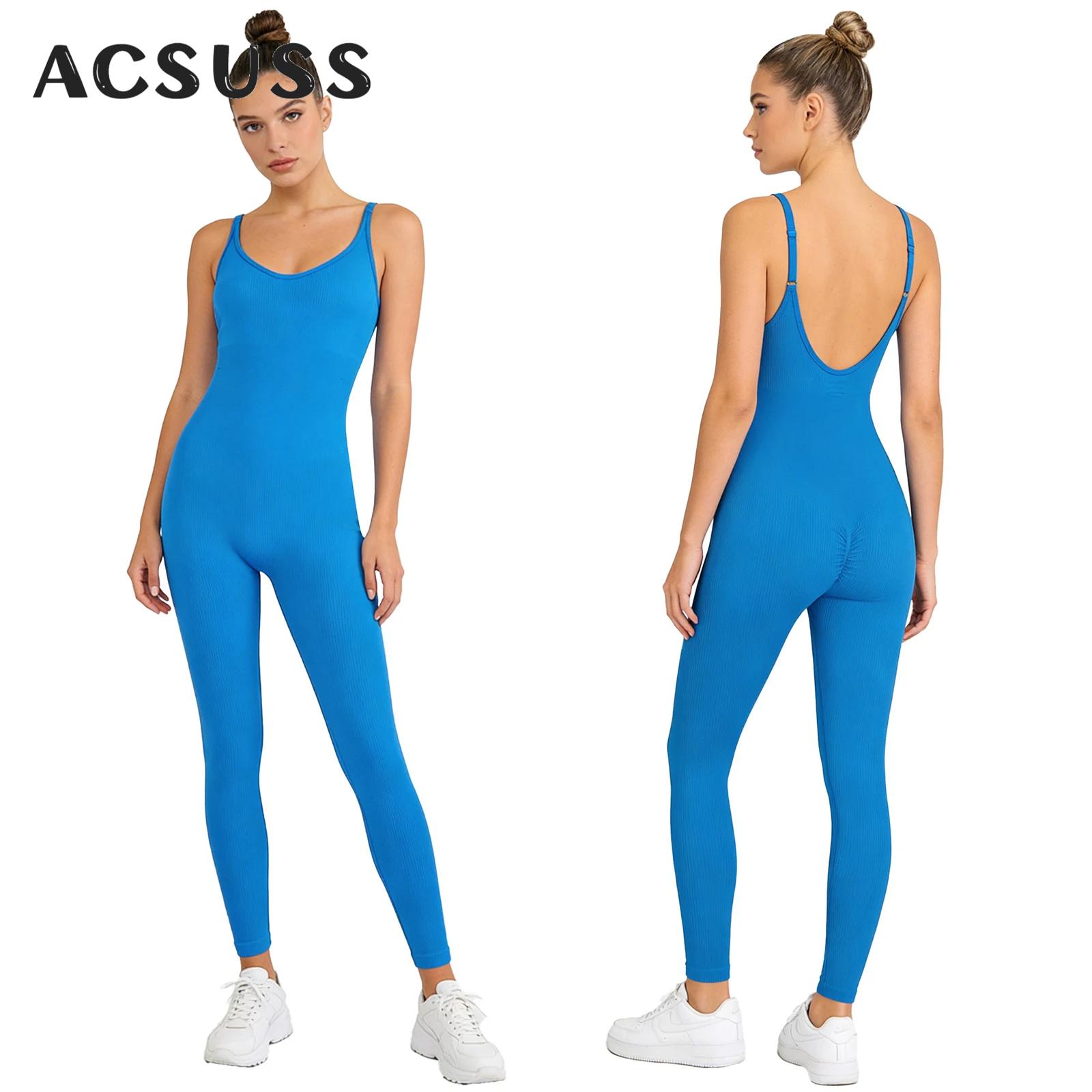 Damski kombinezon do jogi, jed – Seamless Ribbed Workout Tank Top recenzja i cena