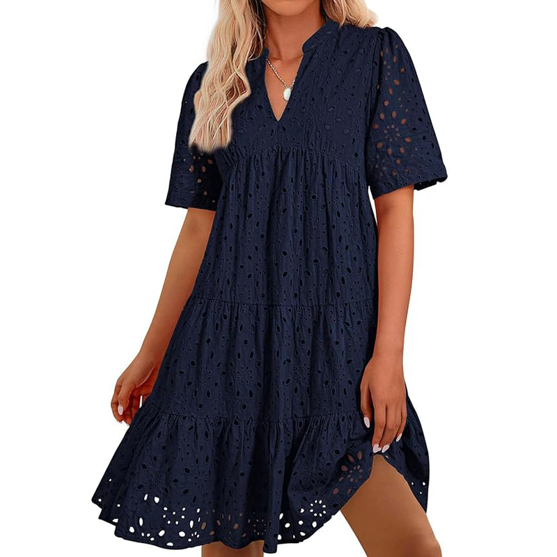 Damska letnia sukienka w stylu – French Vintage Floral Midi Dress recenzja i cena