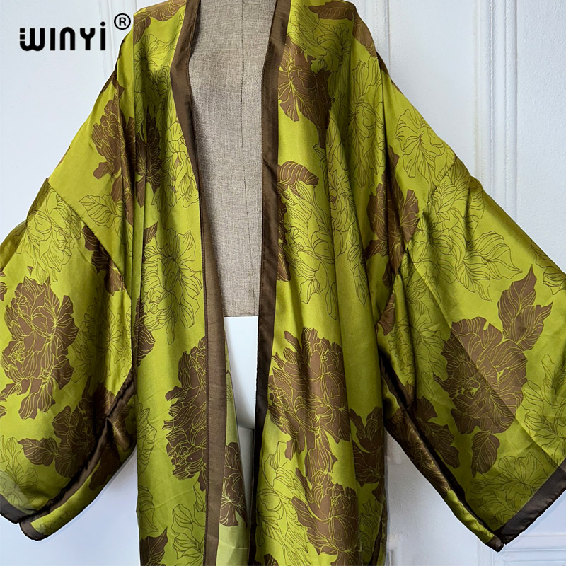 WINYI afryka boho print Kimona – Boho Summer Beach Maxi Dress recenzja i cena