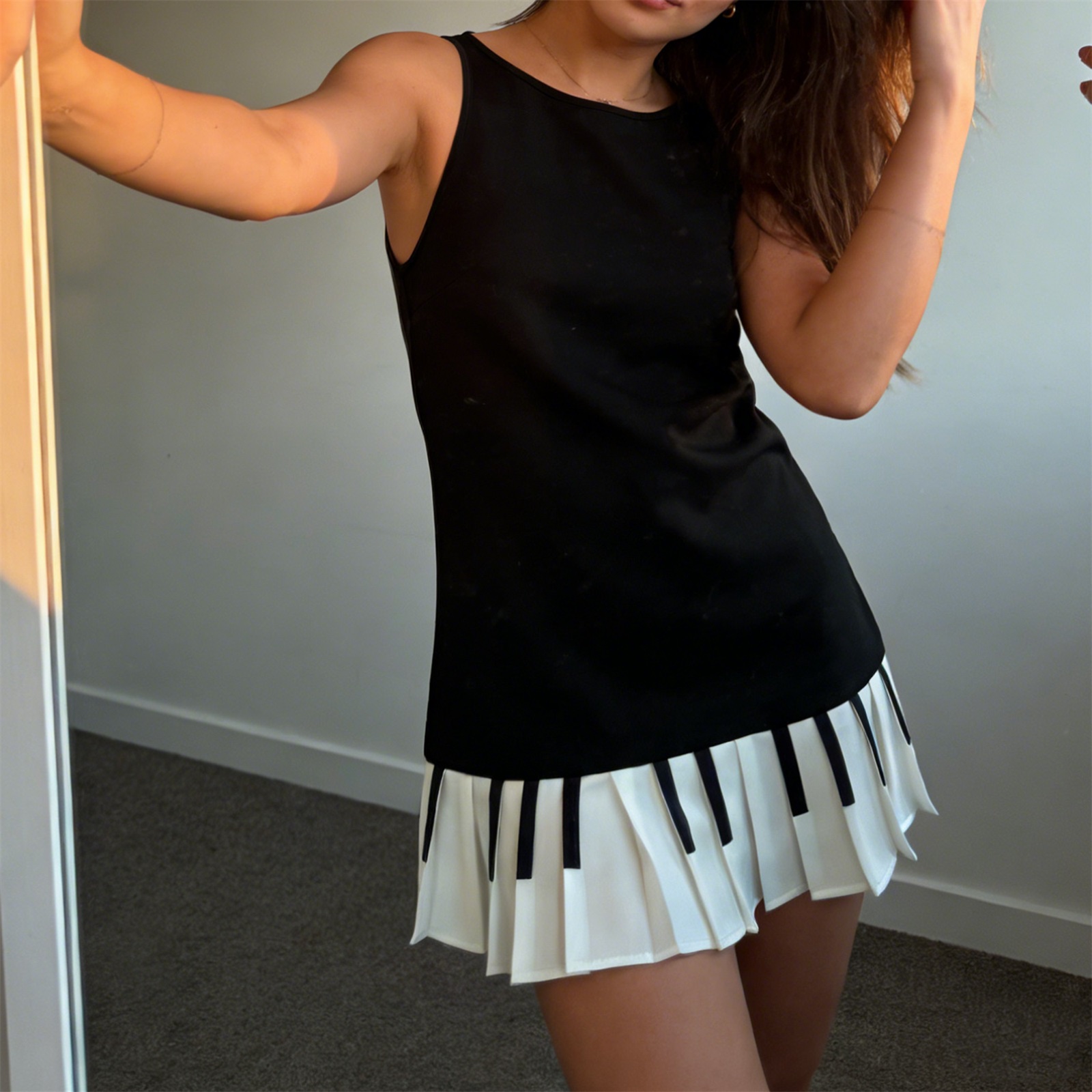 Damska sukienka mini w stylu Y – Y2K Backless Halter Mini Dress recenzja i cena